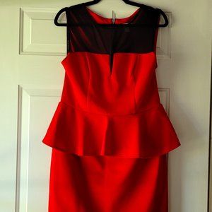 Ladies Red Dress